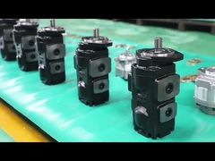 Bomba de engrenagem hidráulica industrial de aço inoxidável para guindaste de classificação de camiões