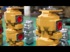 Bomba de engrenagem hidráulica automática para escavadeira / carregador Bomba hidráulica