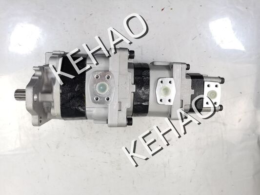 qualidade  Customize Hydraulic Gear Pump SAL3-80+(2)32+(1)18 High Speed Industrial Grade Gear Oil Hydraulic Replacement For  Kawasaki Heavy Equipment fábrica