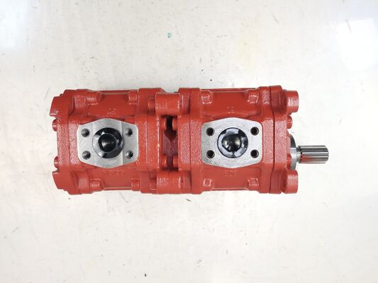 qualidade  NABCO Gear Pump for Concrete Machinery Pump NABCO-56+50-A1 Cast Iron and Aluminum alloy materials Triple Hydraulic Pump One year warranty Factory Supply fábrica