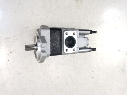 qualidade  KEHAO Gear Pump Cast Iron and Aluminum alloy Hydraulic Oil Transfer Pump SDYA1-F27+F16-A1TΦ for Forklifts Machinery Repair Parts Certification OEM ODM fábrica