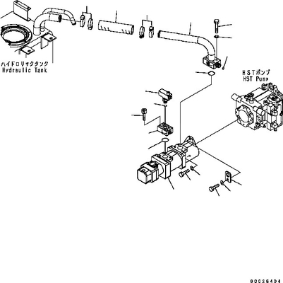PUMPA ASS'Y 705-56-26081 KOMATSU RODAS CARGADORAS WA200 WA200PT