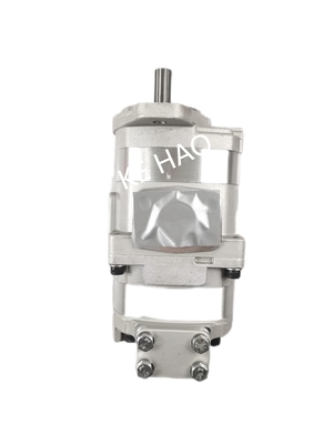 SAR(2) 28+28 Komatsu Hydraulic Gear Pump GD605A GD655A WA100 WA100SS WA100SSS WA120 WA120L WR11 WR11SS