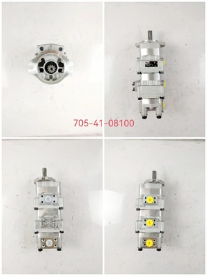Bomba de engrenagem de escavação Komatsu 705-41-08001 Máquina n.o PC20-6
