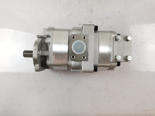 COMATSU LOADER HYDRAULIC GEAR PUMP 705-56-34100 SAR3-80+63-WA420-1C