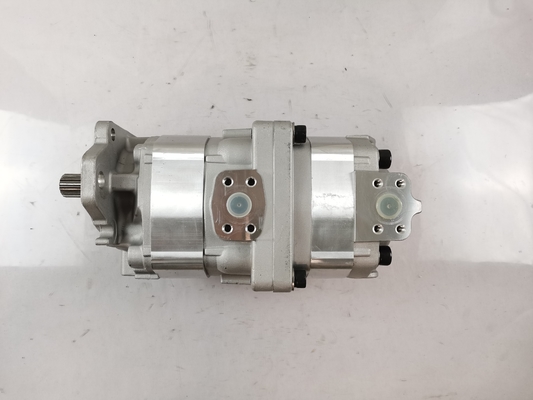 COMATSU LOADER HYDRAULIC GEAR PUMP 705-56-34100 SAR3-80+63-WA420-1C