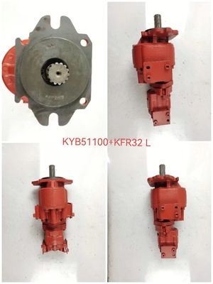 KYB51100+KFR32L Bomba de engrenagem hidráulica Komatsu GD605A GD655A WA100 WA100SS