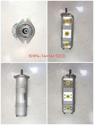 Bomba de engrenagem hidráulica de alto desempenho KHP4-14+14+10CD com 11 kW de potência 1060lpm de caudal e 160kPa-250kPa de pressão