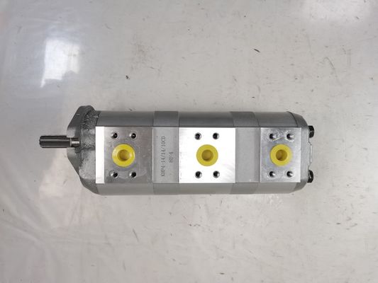 Bomba de engrenagem hidráulica de alto desempenho KHP4-14+14+10CD com 11 kW de potência 1060lpm de caudal e 160kPa-250kPa de pressão