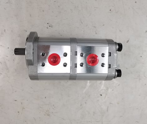 16+16 10T L Flange-1 Bomba Hidráulica Aço e ligas de alumínio 160kPa-250kPa Bomba de engrenagem de engrenamento externo de média e alta pressão Bomba Hidráulica Máquinas Pesadas