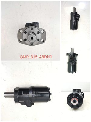 Motor de engrenagem hidráulica BMR-315-4BDN1 Muitos papéis Curvas Motor hidráulico de pistão radial Pressão de operação para máquinas pesadas