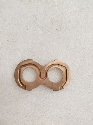 Placa de empuxo Bomba de engrenagem hidráulica Peças sobressalentes Painel lateral para bomba de óleo Komatsu Kawasaki Acessórios Peças de vedação para bomba de engrenagem