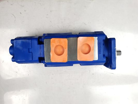 Bomba de engrenagem hidráulica com garantia de um ano 163143B61A  Bomba tripla de alta qualidade usada em equipamentos de construção para Komatsu Kawasaki