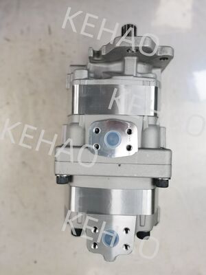 Máquinas pesadas Bomba de engrenagem hidráulica 705-52-30A70 de liga de alumínio concebida para equipamento de construção