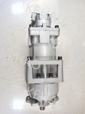 SAR4-140+(3)71+(1)22 Bomba de engrenagem 705-58-44050 Bomba de óleo de alta qualidade de direção e dispositivo de potência Peças sobressalentes hidráulicas usadas em máquinas Komatsu D375A 112KG