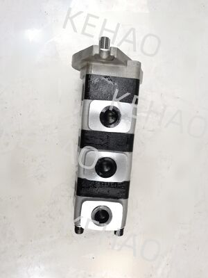 Bomba de engrenagem hidráulica de alta qualidade CBKSL2-G25+G16+G16-A1T11Φ13L Bomba de engrenagem personalizável OEM em aço inoxidável 1 ano de garantia