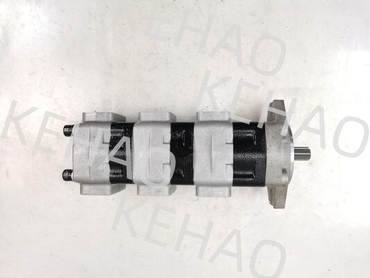 Bomba de engrenagem hidráulica de alta qualidade CBKSL2-G25+G16+G16-A1T11Φ13L Bomba de engrenagem personalizável OEM em aço inoxidável 1 ano de garantia