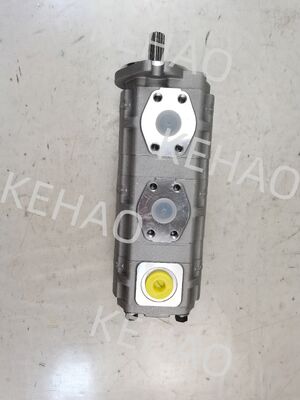 Bomba de engrenagem hidráulica de alta qualidade, número da peça KRP4-14+14+10-11T-R, para máquinas pesadas, bomba de óleo de engrenagem de grau industrial de alta pressão