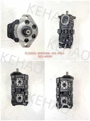 Bomba de Engrenagem PLS PLS3035-3035SABL-V65-0002-523-40000 Ferro alumínio aço inoxidável  Bomba de Engrenagem Hidráulica de Média Alta Pressão para Equipamentos Kawasaki