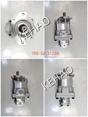 Gear Pump 705-52-31250/SAR 80+U(1)18 Medium Pressure Hydraulic Gear Pump for HD325-7/HD405-7/HM300/HM300 Komatsu Equipment