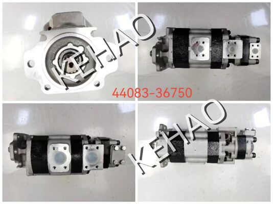 Personalizar Kawasaki Hydraulic Gear Pump 44083-36750 Ferro e materiais de liga de alumínio bomba de transferência de óleo SDR ((30) 63+50+SBR6 para máquinas agrícolas