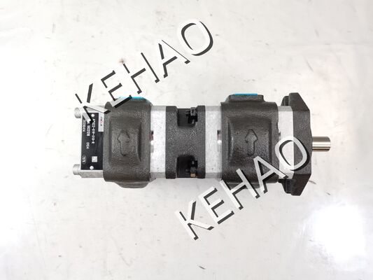 APG22-019-013-R Bomba de engrenagem hidráulica Materiais de liga de ferro e alumínio Gama para máquinas de construção Fábrica de suprimentos Peças hidráulicas Personalizar