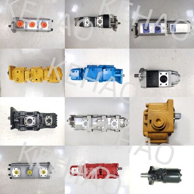 America Paker GPP1 Series Hydraulic Gear Pump GPP1-63+63+30 L High Pressure Grade Gear Oil Hydraulic Replacement For Construction Equipment