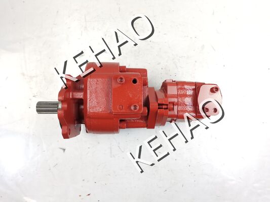 Personalize a bomba de engrenagem hidráulica KYB KYB5171+KFR4-17L Tamanho ((53MM+47MM) Óleo de engrenagem de grau industrial Substituição hidráulica de fábrica