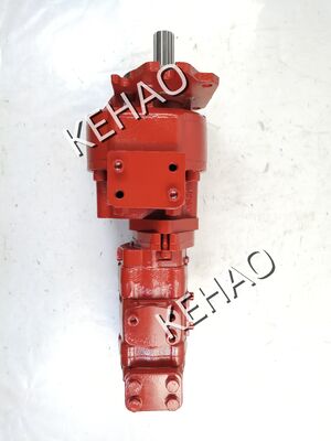 KYB Bomba de engrenagem hidráulica KYB5171-KRP22-32+19 para escavadeira Material de liga Direção de um ano Garantia Bomba de engrenagem Bomba variável