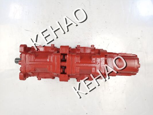 NABCO Hydraulic Gear Pump NABCO-15TLC-4(56+50-A1-12) Iron and Aluminum alloy Industrial Grade Gear Oil Pump Replacement For Excavator Heavy Machinery