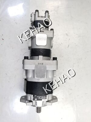 Bomba de engrenagem hidráulica personalizável SAL3-80+(2)32+(1)18 de alta velocidade de grau industrial para reposição de óleo hidráulico em equipamentos pesados Kawasaki