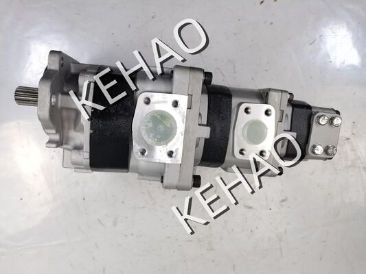 Bomba de engrenagem hidráulica personalizável SAL3-80+(2)32+(1)18 de alta velocidade de grau industrial para reposição de óleo hidráulico em equipamentos pesados Kawasaki