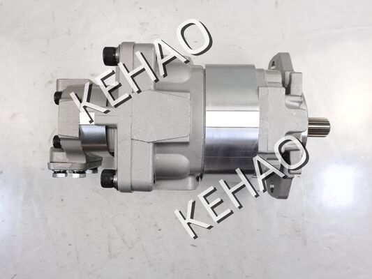 Personalize a bomba de engrenagem hidráulica SAL80 + 16-16T Substituição da bomba hidráulica de óleo de engrenagem de alta velocidade de alta velocidade de 2 estágios para equipamentos de construção