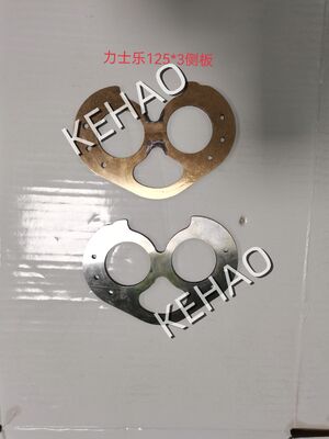 Fornecimento de fábrica para uso de placa lateral de peças hidráulicas em Cat Parker Rexroth Komatsu Bomba de engrenagem hidráulica Ferro liga de alumínio Materiais de cobre