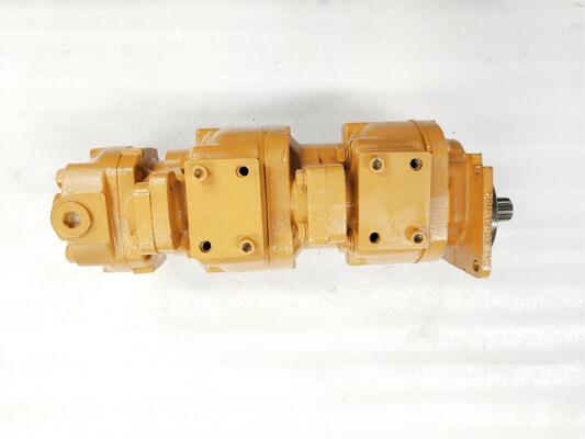 Bomba de engrenagem hidráulica Kawasaki 17PR220313B-611B 14 Dentes Shalf Ferro Materiais de liga de alumínio Bomba de engrenagem com 150bar-250bar Pressão para máquinas industriais