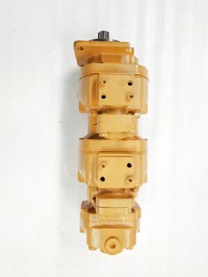 Bomba de engrenagem hidráulica Kawasaki 17PR220313B-611B 14 Dentes Shalf Ferro Materiais de liga de alumínio Bomba de engrenagem com 150bar-250bar Pressão para máquinas industriais