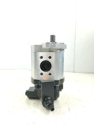 KEHAO Hydraulic Gear Pump Displament 36CC com 10 Dentes Pump Shaft Ferro liga de alumínio Peças sobressalentes hidráulicas para máquinas de construção Fábrica de fornecimento