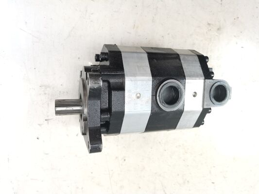 Bomba de engrenagem hidráulica CBFC-50+40 Materiais de liga de ferro fundido e alumínio Industrial Alta Pressão Bomba de transferência de óleo de qualidade industrial Peças de reparo OEM ODM