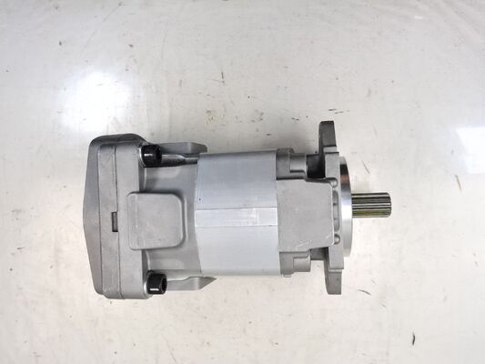 705-21-42130 Bomba de engrenagem Komatsu de alta pressão liga de ferro fundido de alumínio Bomba hidráulica de óleo para máquinas pesadas Peças hidráulicas Fábrica de fornecimento