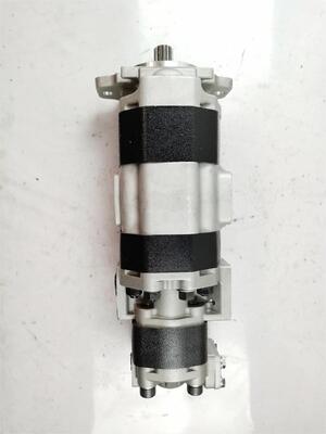 Kawasaki Carregadores Bomba de engrenagem hidráulica 44083-61050 Ferro fundido Bomba de óleo de engrenagem de grau industrial SDL30-80+(20) Equipamento de construção de substituição