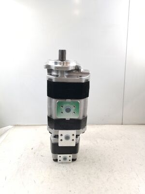 Kawasaki 90ZV-5 Hydraulic Gear Pump 44083-61860/SDL30-71.4+50.4+(20) Ferro fundido Peças sobressalentes hidráulicas para equipamentos de carregadores de rodas