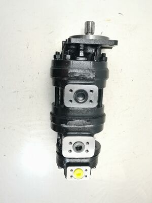 Kawasaki Hydraulic Gear Pump L3-71+56+（2）22  Hydraulic Parts Cast Iron  Aluminum alloy  Oil Gear Pump For Wheel Loaders Machinery ISO9001 certified
