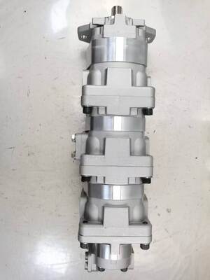 Bomba de Engrenagens Komatsu 4 estágios Bomba Hidráulica SAR3-71+32+32+20 Materiais de ferro fundido e liga de alumínio Bomba de Alta Pressão Peças Hidráulicas para Carregadeiras Um ano de garantia
