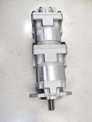 Bomba de engrenagem hidráulica Bomba Komatsu SAR3-90+90+(1)20 Motor hidráulico Ferro fundido Liga de alumínio Bomba de óleo Máquinas pesadas Fonte de energia Peças de reposição hidráulicas Certificação