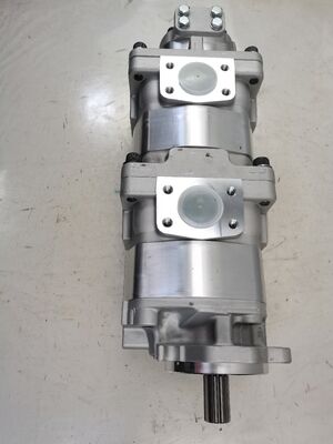 Bomba de engrenagem hidráulica Bomba Komatsu SAR3-90+90+(1)20 Motor hidráulico Ferro fundido Liga de alumínio Bomba de óleo Máquinas pesadas Fonte de energia Peças de reposição hidráulicas Certificação