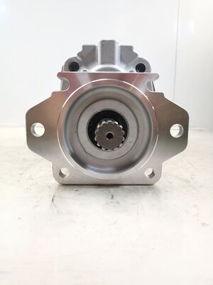 Bomba de engrenagem hidráulica Bomba Komatsu SAR3-90+90+(1)20 Motor hidráulico Ferro fundido Liga de alumínio Bomba de óleo Máquinas pesadas Fonte de energia Peças de reposição hidráulicas Certificação