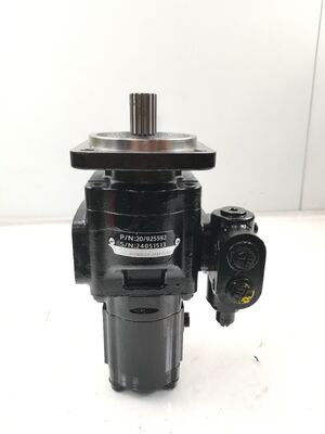 Bomba de Engrenagem Hidráulica JCB com Válvula 20-925592 Materiais de Ferro Fundido e Liga de Alumínio Bomba de Transferência de Óleo de Grau Industrial para Fornecimento de Fábrica de Peças de Máquinas Pesadas