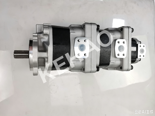 Para Kawasaki Hydraulic Gear Pump Peças de Reparo Hidráulico Ferro Fundido Alumínio liga Óleo Gear Pump Para Carregadores de Roda ISO9001 certificado OEM ODM KEHAO