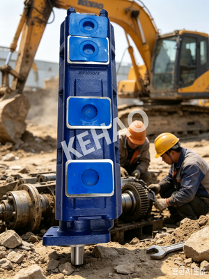 Bomba de Engrenagem para Escavadeira CB-P80+90+35+35L Bomba Hidráulica de Alta Pressão Ferro Fundido e Liga de Alumínio Bomba de Óleo Peças de Reposição para Escavadeira Venda Direta de Fábrica OEM ODM