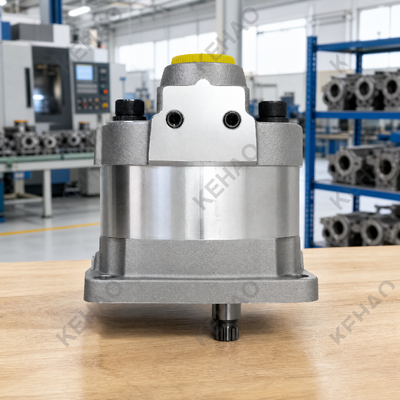 Para Bomba de Engrenagem Hidráulica Komatsu 705-22-28310 Liga de Ferro Fundido e Alumínio Bomba de Óleo Industrial usada em Caminhão Basculante Komatsu HD465-7E/7R Peças de Reposição Marca KEHAO